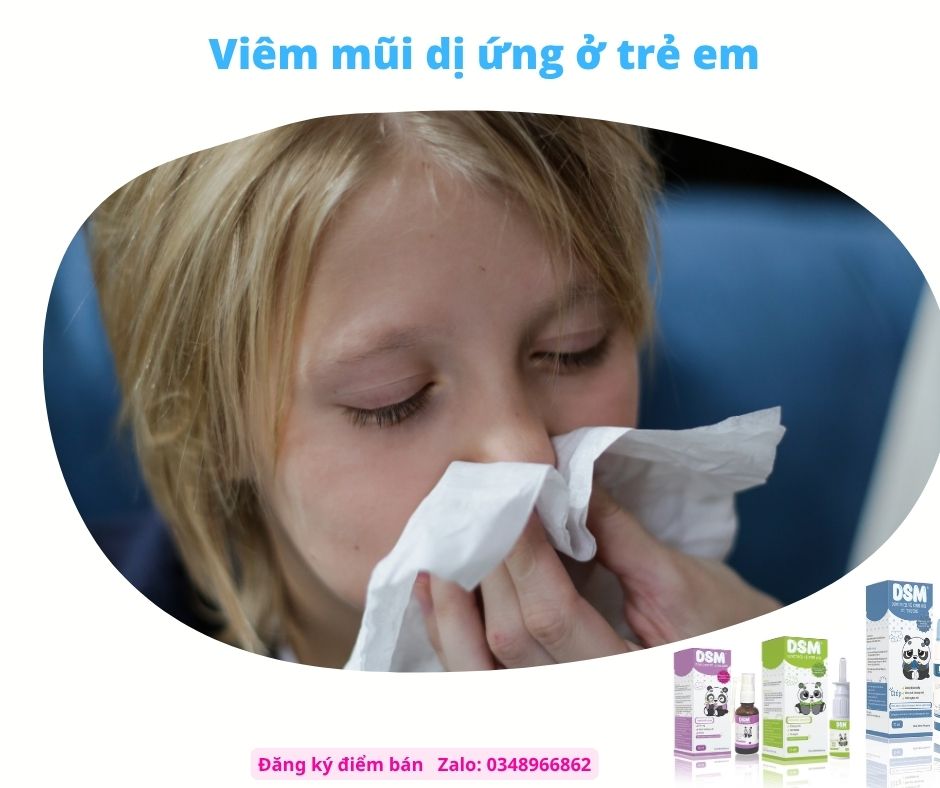 Viêm mũi dị ứng ở trẻ em