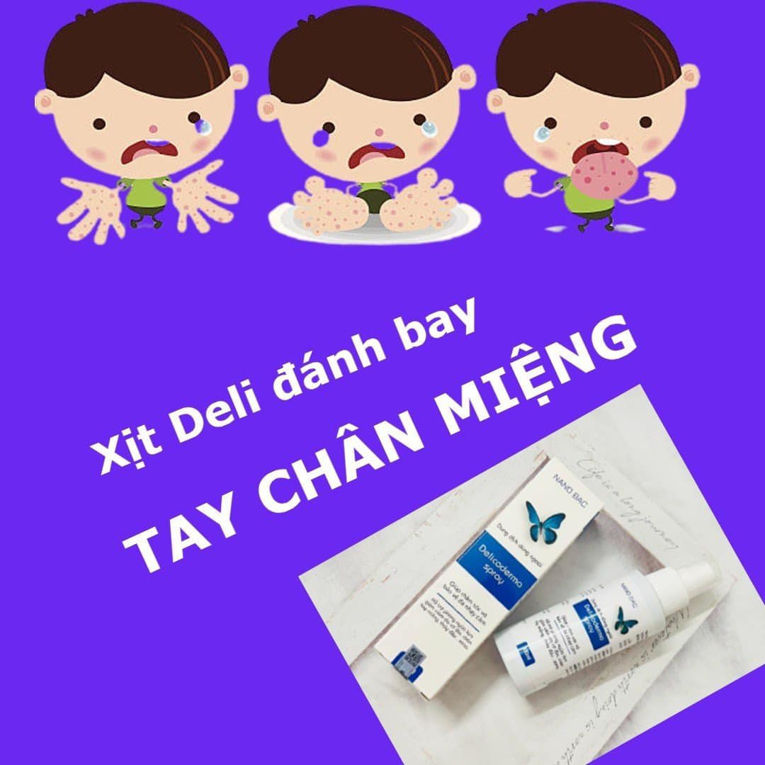Trẻ bị chân tay miệng