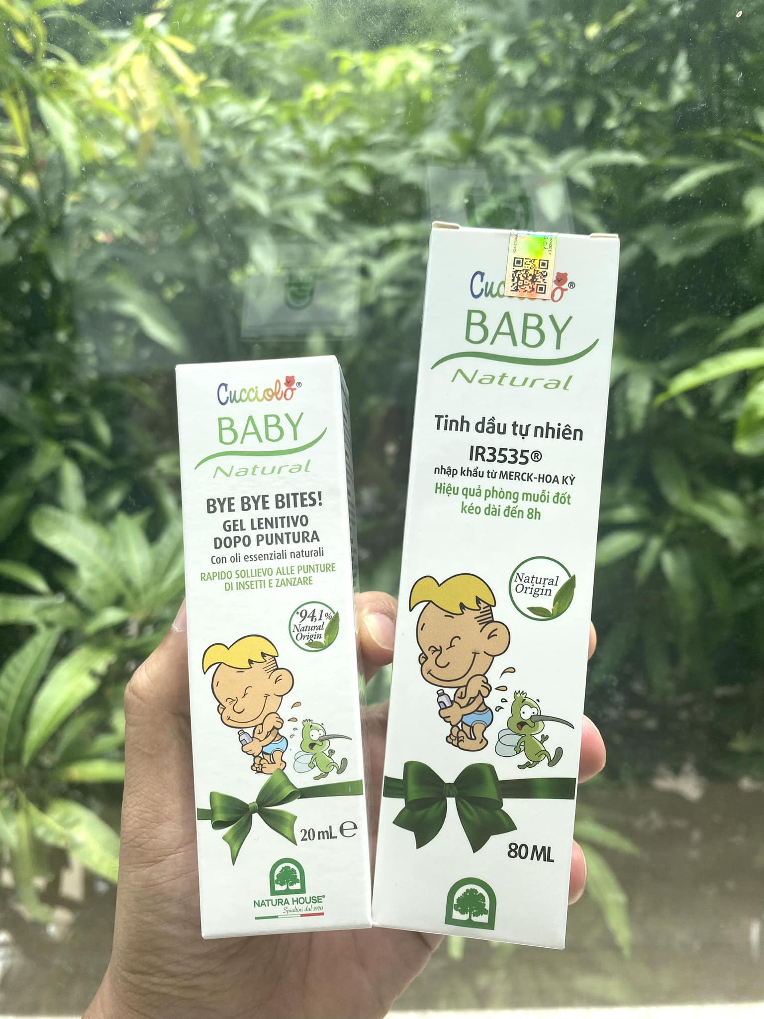 Xịt chống muỗi Cucciolo thành phần tự nhiên an toàn cho trẻ sơ sinh